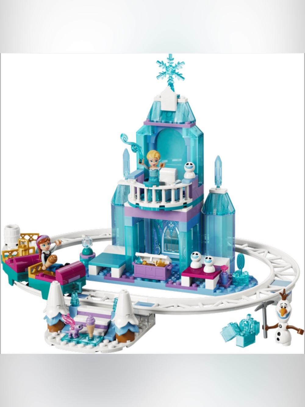 LEGO Disney Elsa's Ice Castle & Snow Ride Adventure 43281 Opened Box - Picture 2 of 14